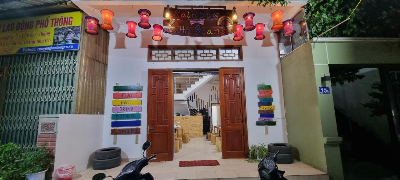 A Pousada Rainbow House Ha Giang Exterior foto