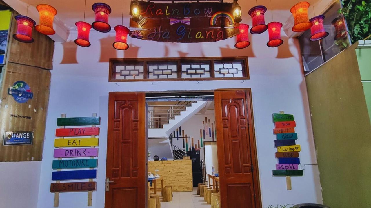 A Pousada Rainbow House Ha Giang Exterior foto